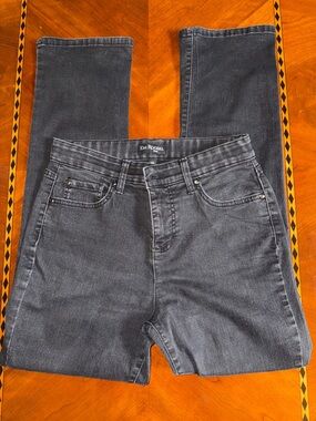 Kim Rogers Black High-Rise Stretch Skinny Jeans, petite length
